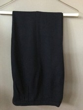 Vintage Austin Hill Green Linen-Blend Trousers with Union-Made Label — listing 5