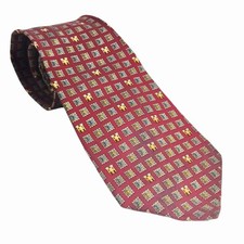 Salvatore Ferragamo Long Silk Stole/Scarf, Leopard Celestial Floral Motif, 70 x 180 cm — listing 5