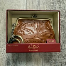 Patricia Nash Tabby Small Floral Tooled Leather Frame Crossbody Bag — listing 2