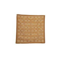 Silk Chiffon Scarf Poncho in Tan, Cream, Gold & Copper Plaid, listing 3