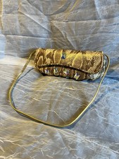 Stuart Weitzman Black Snakeskin Embossed Leather Envelope Clutch Bag — listing 4