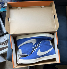 Nike Blazer Mid GS 'Binary Blue' Suede Sneakers, Youth Size 7Y — listing 2