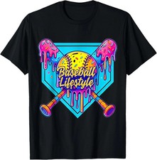 Baseball Lifestyle 101 Ice Cream Shorts - Vanilla Sprinkle Print Mesh Shorts, Size Small
