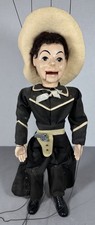 Vintage 1950s Hopalong Cassidy Character Wristwatch with Tooled Leather Cowboy Strap — listing 3