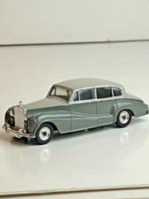 Vintage Rolls-Royce Diecast Model Car Blue Convertible Tourer 1:43 Scale — listing 4