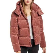 Rachel Parcell Dark Green Down Puffer Jacket with Oversized Shawl Collar — listing 6
