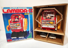 Vintage SH Horikawa Super Machine Lambda-II Battery Operated Robot with Box, Made in Japan