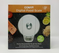 Conair Digital Food Scale with Glass Top, 11 lb / 5 kg Capacity — listing 5
