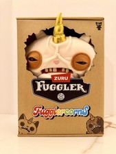 Zuru Fuggler Fugglercorns Stinkface 9" Plush Teal with Silver Unicorn Horn — listing 6