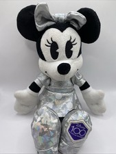 Disney 100 Minnie Mouse Plush by Just Play, Iridescent Platinum Anniversary Edition, listing 6