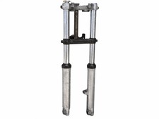 Harley-Davidson Front End Fork Assembly with Chrome Spoke Wheel and Tire Dyna / Softail — listing 4