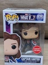 Funko Pop! Marvel What If...? Captain Carter #875 GameStop Exclusive Bobble-Head — listing 5