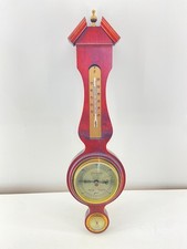 Vintage Banjo-Style Wall Weather Station (Aneroid Barometer, Thermometer & Hygrometer) — listing 2