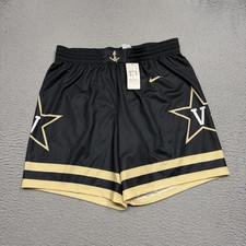 Nike Team Vanderbilt Commodores #00 Basketball Jersey, Black/Gold, Size L