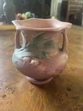 Roseville Pottery Bleeding Heart Jardiniere #651-6 in Pink — listing 4