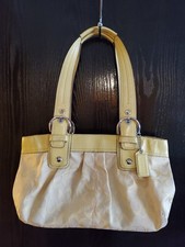 Coach Bandit Carryall Leather Satchel with Tassels in Saddle Brown — listing 6