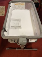 Delta Children White Sweet Beginnings Bassinet with Canopy and Music/Vibration Module — listing 2