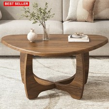 Mid-Century Modern Oval Dining Table with Tapered Splayed Legs — listing 2