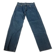 Levi's 550 Relaxed Fit Blue Denim Jeans, Size Medium