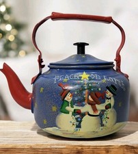 Hand-Painted Porcelain Cabinet Plate with Bluebird & Holly, Signed Lena Auila, 9 inch — listing 3