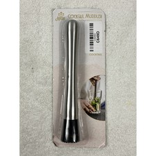 Stainless Steel 5-Piece Bar Tool Set with Stand (Ice Tongs, Bar Knife, Bottle Opener, Hawthorne Strainer) — listing 2