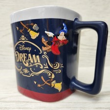 Vintage Disney Fantasia Sorcerer's Apprentice Mickey Mouse Ceramic Mug