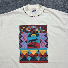 Western-Themed Embroidered Gray T-Shirt with Cowboy Boot, Horseshoe & Stars — listing 3