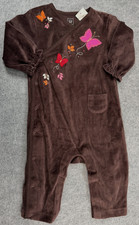 Baby Gap Sleepwear Top, Red Velour with 'Semi Truck' Train Appliqué, 3-6 Months — listing 2