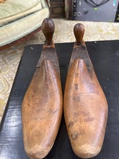 Antique French Wooden Boot/Shoe Stretcher with Threaded Screw Adjuster