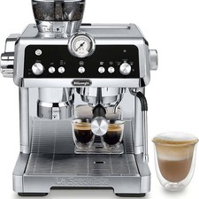 DeLonghi ESE Pod & Ground Espresso Machine with Milk Frother