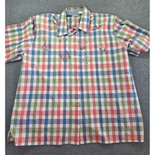 Koret Francisca Yellow Quarter-Zip Short-Sleeve Knit Polo Top with Floral Flowerpot Embroidery, Size S — listing 4