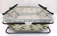 Temp-tations Old World 4-Section Divided Serving Dish with Center Handle — listing 5