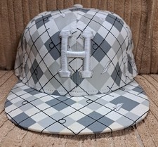 HUF x New Era 59FIFTY Fitted Cap, Gray/Red, Size 7 3/4 — listing 3