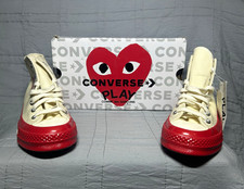 Converse x Comme des Garçons PLAY Chuck Taylor All Star '70 High Top - Black — listing 3
