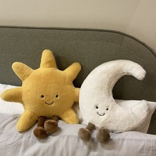 Yellow Sun/Star Winking Face Plush Toy — listing 3