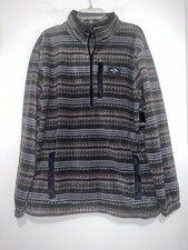 Billabong Adventure Division Men's Quarter-Zip Fleece Sweater Pullover, Size L — listing 6