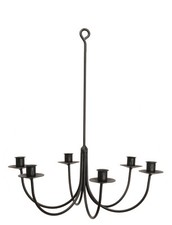 Two-Tier 12-Light Wrought Iron Chandelier, Oil-Rubbed Bronze Finish — listing 2
