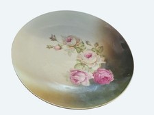 Vintage German Porcelain Plate with Yellow Rose Decal — listing 6