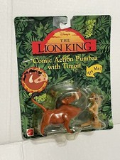Disney's The Lion King Comic Action Pumbaa with Timon Action Figure Set (Mattel/Arcotoys 1994) — listing 4