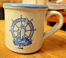 Lobster House on Fisherman's Wharf Cape May Souvenir Speckled Camp Mug