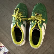 Nike Air Force 1 Low White/Yellow/Black/Green Sneakers — listing 3