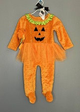 Mud Pie Halloween baby outfit Baby Girl Halloween 3-Piece Outfit - 'Boo' Bodysuit, Candy Corn Leggings & Headband, 6-9 Months