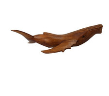 Hand-Carved Wooden Sea Turtle Figurine with Hibiscus Flower Shell, "Grand Turk" Souvenir — listing 3