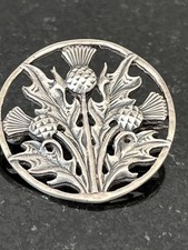 John Hart Iona Sterling Silver Celtic Cross Pendant, 1 3/8" x 3/4" — listing 4
