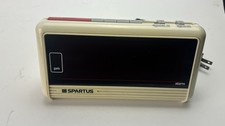 Vintage Spartus Electronic Digital Alarm Clock, Model Tech No. 1150, Red Lens — listing 5
