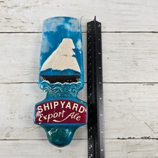 Vintage Oval 3D Carved Wood Nautical Pub Sign - "Plymouth Lines Shipping Company Founded 1722 London"