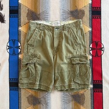 Hollister Co. Men's Cargo Shorts, Light Gray/Khaki — listing 3