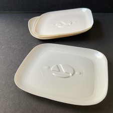 Eastern Airlines White Melamine Oval Serving Dishes, Set of 5 — listing 3