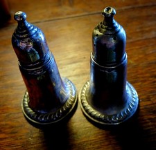 Antique Sterling Silver Individual Salt or Pepper Shaker (Muffineer) — listing 5
