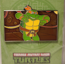 TMNT Mikey Habitat Enamel Pin (Sealed) — listing 4